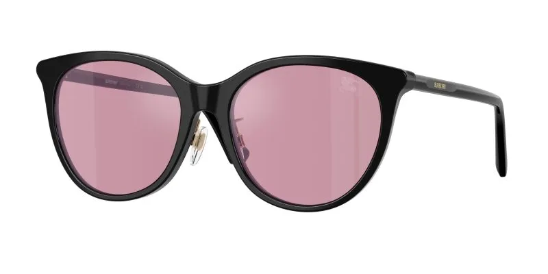 Burberry BE4464D 300130 แว่นกันแดดทรงแฟนทอสอะซิเตทดำเลนส์ปรอทชมพู สุภาพสตรี Burberry BE4464D 300130 แว่นกันแดดทรงแฟนทอสอะซิเตทดำเลนส์ปรอทชมพู สุภาพสตรี