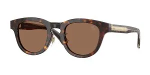 Burberry BE4477F 420573 แว่นกันแดดกรอบอะซิเตทสีฮาวานาเข้ม Dark Havana เลนส์น้ำตาลทึบ ผู้ชาย