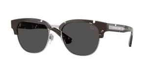 Burberry BE4485 422587 แว่นกันแดดกรอบฮาวานาดำเลนส์เทาเข้ม ผู้ชาย