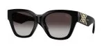 Burberry BE4489U 300187 แว่นกันแดดกรอบดำเลนส์ไล่สีเทา Gradient สำหรับผู้หญิง Burberry BE4489U 300187 แว่นกันแดดกรอบดำเลนส์ไล่สีเทา Gradient สำหรับผู้หญิง
