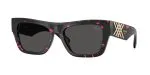 Burberry BE4490U 412687 แว่นกันแดดกรอบ Fucsia Havana เลนส์เทาเข้ม ผู้หญิง Burberry BE4490U 412687 แว่นกันแดดกรอบ Fucsia Havana เลนส์เทาเข้ม ผู้หญิง
