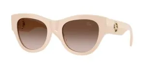 Burberry BE4491F 422313 แว่นกันแดดกรอบชมพูอะซิเตทเลนส์ไล่ระดับน้ำตาล ผู้หญิง