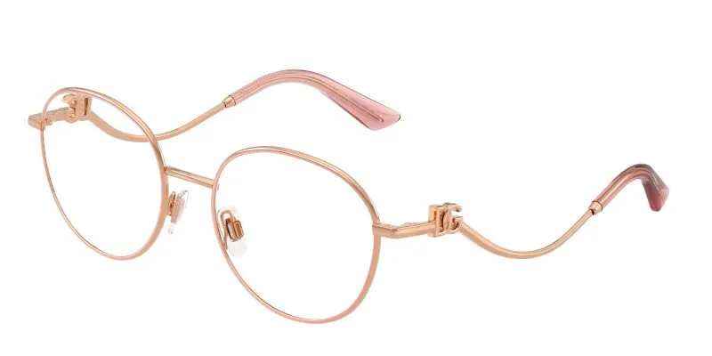 Dolce & Gabbana DG1365 1369 แว่นสายตาสีกุหลาบ สำหรับผู้หญิง