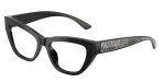 Dolce & Gabbana DG3412 501 แว่นสายตาดำ สำหรับผู้หญิง