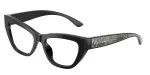 Dolce & Gabbana DG3412 501 แว่นสายตาดำ สำหรับผู้หญิง