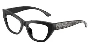 Dolce & Gabbana DG3412 501 แว่นสายตาดำ สำหรับผู้หญิง
