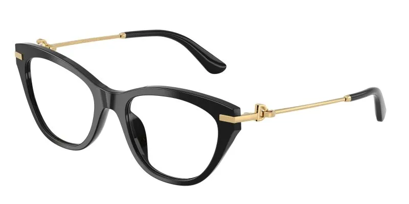 Dolce & Gabbana DG3428 501 แว่นสายตาดำ สำหรับผู้หญิง