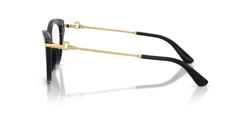 แว่นสายตา Dolce & Gabbana DG3428 501 มุมข้าง ดีไซน์อิตาลี