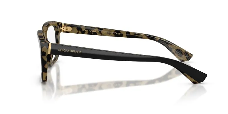 แว่นสายตา Dolce & Gabbana DG3432 3404 มุมข้าง ดีไซน์อิตาลี
