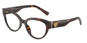 Dolce & Gabbana DG3440 502 แว่นสายตาฮาวานา สำหรับผู้หญิง