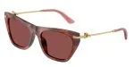 Dolce & Gabbana DG4511 344475 แว่นกันแดดสีน้ำตาลฮาวานา สำหรับผู้หญิง
