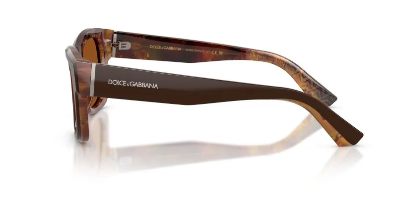 แว่นกันแดด Dolce & Gabbana DG4515 345673 มุมข้าง ดีไซน์อิตาลี