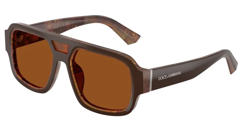 Dolce & Gabbana DG4516 345673 แว่นกันแดดTop Brown/Pearl Gold & Brown สำหรับผู้ชาย