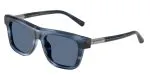 Dolce & Gabbana DG4521 344880 แว่นกันแดดแถบน้ำเงิน สำหรับผู้ชาย