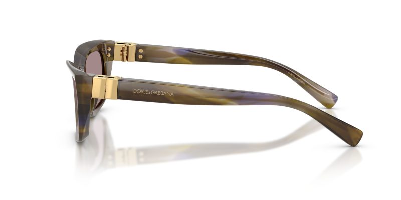 แว่นกันแดด Dolce & Gabbana DG4532 3447LA มุมข้าง ดีไซน์อิตาลี
