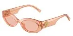 Dolce & Gabbana DG4537 322684 แว่นกันแดดนู้ดโปร่งใส สำหรับผู้หญิง