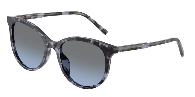 Dolce & Gabbana DG4540 34438F แว่นกันแดดฮาวานาน้ำเงิน สำหรับผู้หญิง