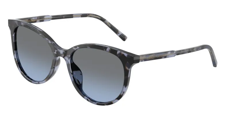 Dolce & Gabbana DG4540 34438F แว่นกันแดดฮาวานาน้ำเงิน สำหรับผู้หญิง