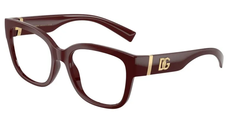 Dolce & Gabbana DG5115 3091 แว่นสายตาบอร์โด สำหรับผู้หญิง