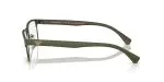 แว่นสายตา Emporio Armani EA1105 3388 มุมข้าง Rectangle Matte Green