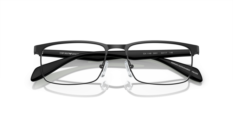 Emporio Armani EA1149 3001 close-up ด้านหน้า