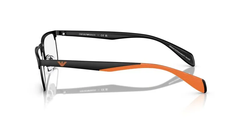 แว่นสายตา Emporio Armani EA1149 3226 มุมข้าง ขาโลหะเส้นบาง