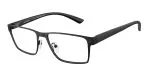 Emporio Armani EA1157 3001 แว่นสายตาโลหะดำด้าน Rectangle Slim สำหรับผู้ชาย Emporio Armani EA1157 3001 แว่นสายตาโลหะดำด้าน Rectangle Slim สำหรับผู้ชาย