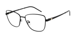Emporio Armani EA1172 3001 แว่นสายตาโลหะดำด้าน Irregular สำหรับผู้หญิง