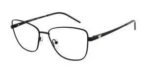 Emporio Armani EA1172 3001 แว่นสายตาโลหะดำด้าน Irregular สำหรับผู้หญิง