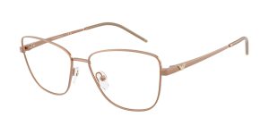 Emporio Armani EA1172 3400 แว่นสายตาโลหะ Matte Tundra Irregular สำหรับผู้หญิง
