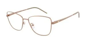 Emporio Armani EA1172 3400 แว่นสายตาโลหะ Matte Tundra Irregular สำหรับผู้หญิง