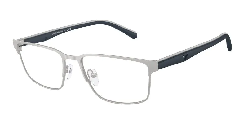 Emporio Armani EA1175 3015 แว่นสายตากรอบเงิน สำหรับผู้ชาย Emporio Armani EA1175 3015 แว่นสายตากรอบเงิน สำหรับผู้ชาย