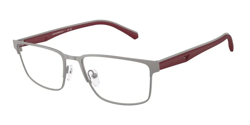Emporio Armani EA1175 3032 แว่นสายตาโลหะกันเมทัลด้าน Rectangle Slim สำหรับผู้ชาย Emporio Armani EA1175 3032 แว่นสายตาโลหะกันเมทัลด้าน Rectangle Slim สำหรับผู้ชาย