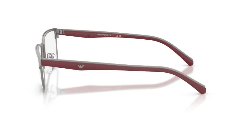แว่นสายตา Emporio Armani EA1175 3032 มุมข้าง Rectangle Gunmetal