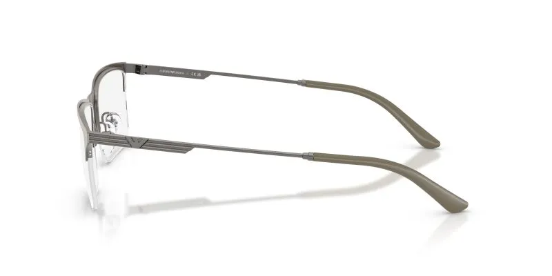 แว่นสายตา Emporio Armani EA1177 3425 มุมข้าง Rectangle Matte Grey