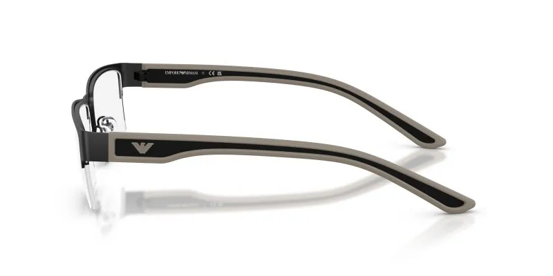 แว่นสายตา Emporio Armani EA1182 3001 มุมข้าง ขาโลหะเส้นบาง