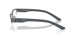 แว่นสายตา Emporio Armani EA1182 3010 มุมข้าง Rectangle Rubberized Grey Navy