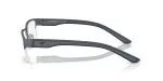 แว่นสายตา Emporio Armani EA1182 3010 มุมข้าง Rectangle Rubberized Grey Navy