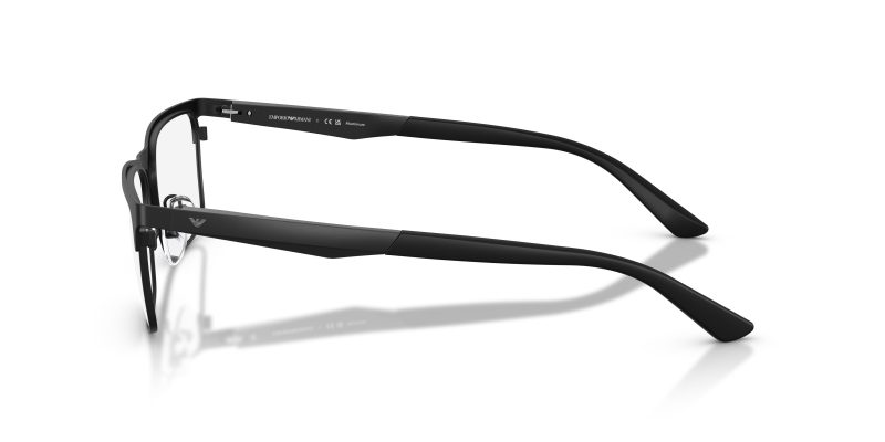 แว่นสายตา Emporio Armani EA1183 3001 มุมข้าง Flexible Frame ขาโลหะเส้นบาง