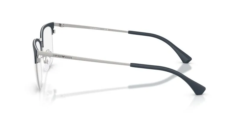 แว่นสายตา Emporio Armani EA1186D 3015 มุมข้าง Square Matte Silver