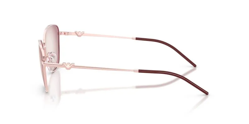 แว่นกันแดด Emporio Armani EA2170 34268H มุมข้าง Irregular Pink Violet