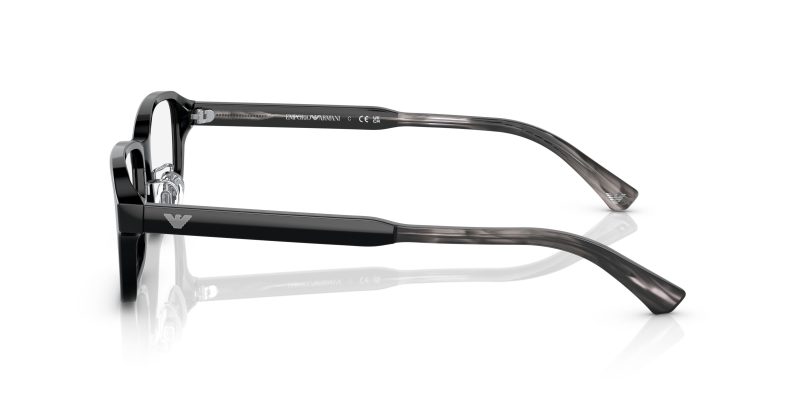 แว่นสายตา Emporio Armani EA3215D 5017 มุมข้าง ขาโลหะเส้นบาง