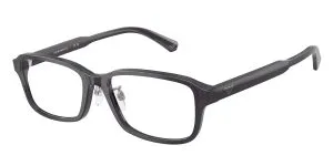 Emporio Armani EA3215D 5029 แว่นสายตาอะซิเตทเทาโปร่งใสประกาย Pillow สำหรับผู้ชาย