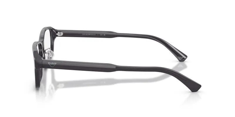 แว่นสายตา Emporio Armani EA3215D 5029 มุมข้าง Pillow Translucent Grey