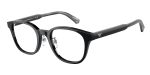 Emporio Armani EA3216D 5017 แว่นสายตาอะซิเตทดำ Pantos Asian Fit สำหรับผู้ชาย