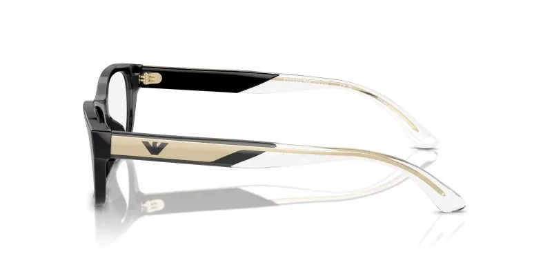 แว่นสายตา Emporio Armani EA3238U 5017 มุมข้าง Cat-Eye Black