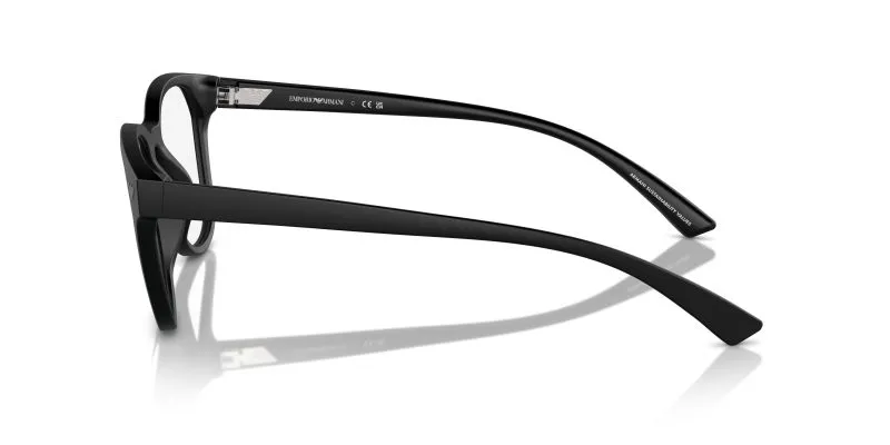 แว่นสายตา Emporio Armani EA3240U 5001 มุมข้าง ดีไซน์ Italian Modern