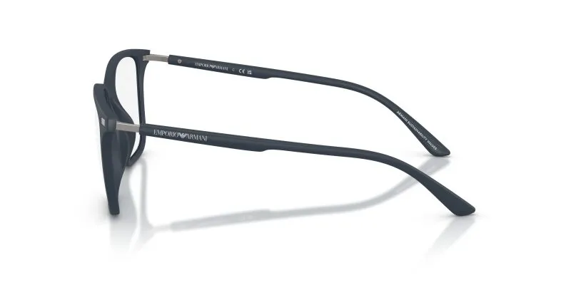 แว่นสายตา Emporio Armani EA3242U 5088 มุมข้าง Square Matte Blue