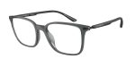 Emporio Armani EA3242U 6106 แว่นสายตากรอบฉีดดำโปร่งใส Square สำหรับผู้ชาย
