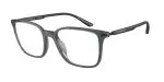Emporio Armani EA3242U 6106 แว่นสายตากรอบฉีดดำโปร่งใส Square สำหรับผู้ชาย
